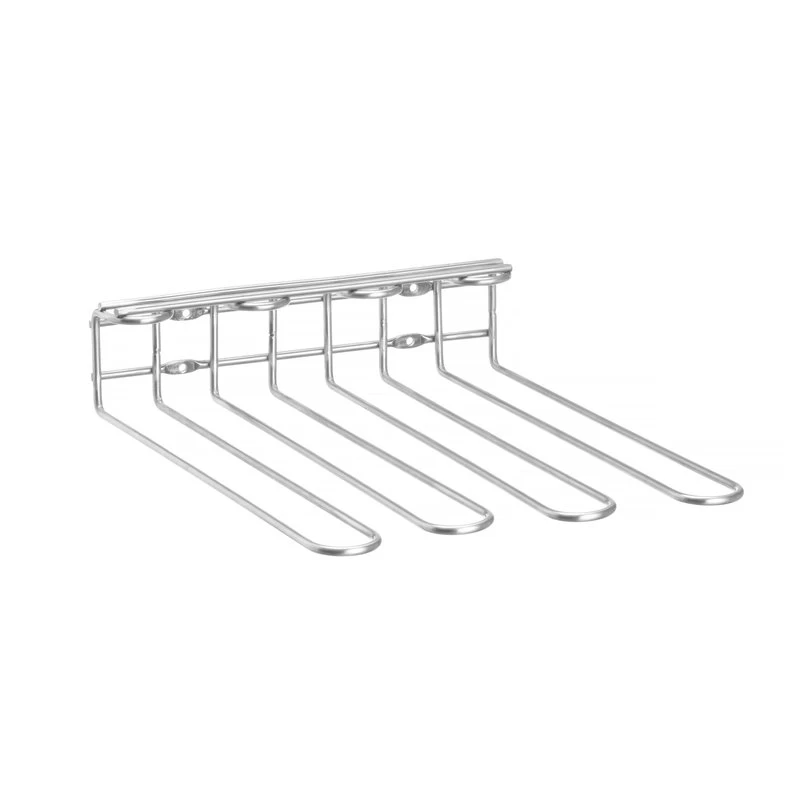 Glashalter Edelstahl 3-reihig 596500 by Hendi color Svart