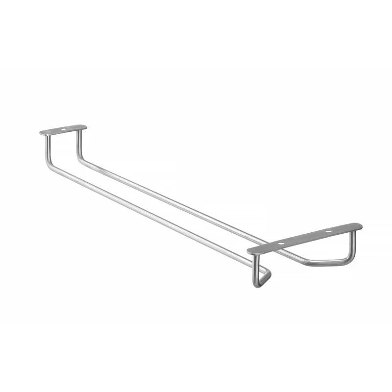 Gläserhalter Edelstahl 1-reihig 596517 by Hendi color Svart