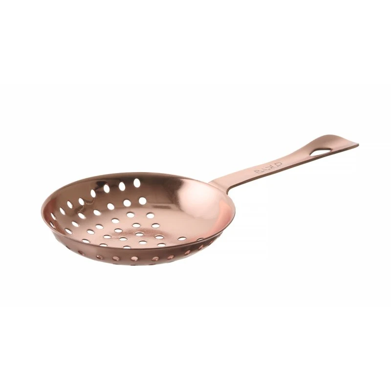 Julep-Strainer Edelstahl Kupferoptik 160x76 mm 596524 by Hendi color Svart