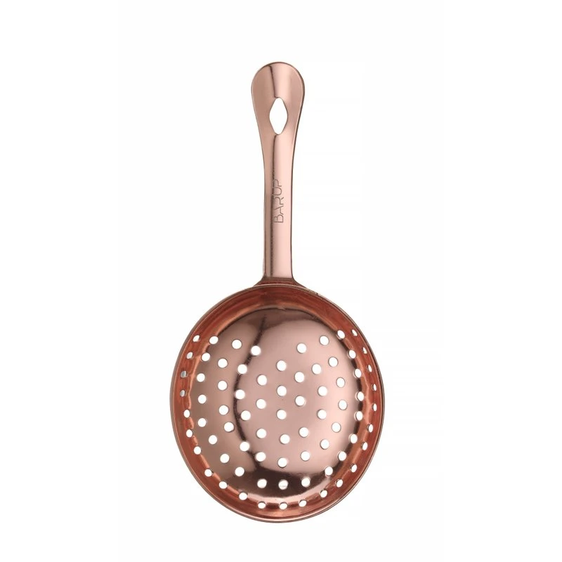 Julep-Strainer Edelstahl Kupferoptik 160x76 mm 596524 by Hendi color Svart