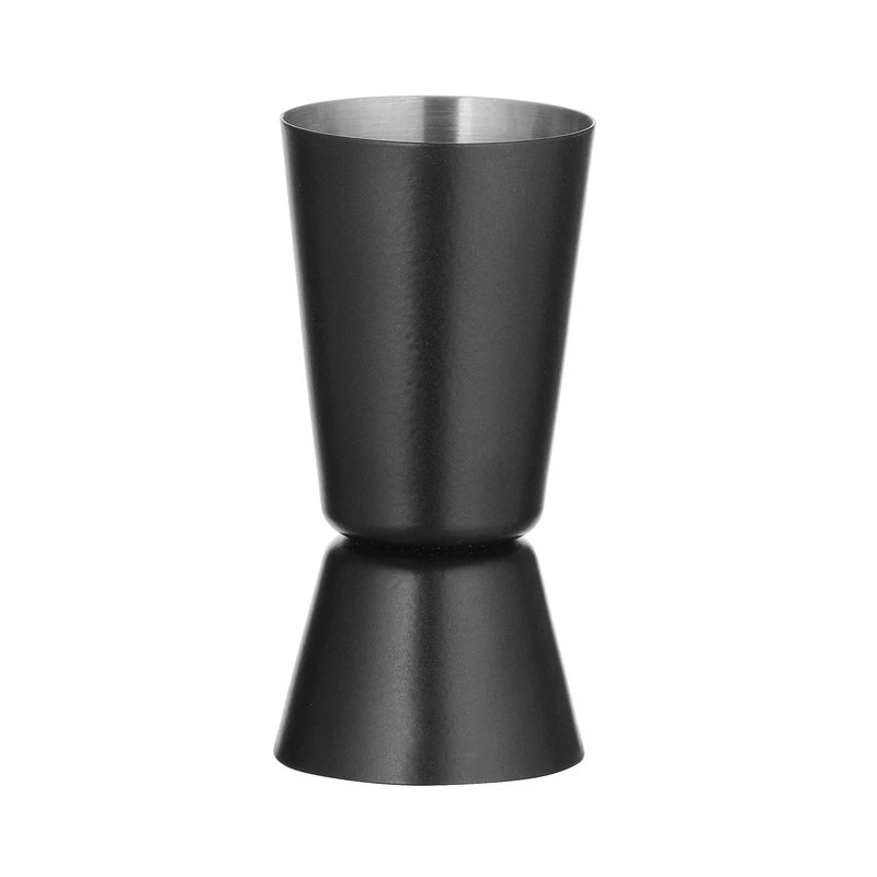 Heavy Jigger Schwarz 25 + 35 ml 70x75 mm 596630 by Hendi color Svart