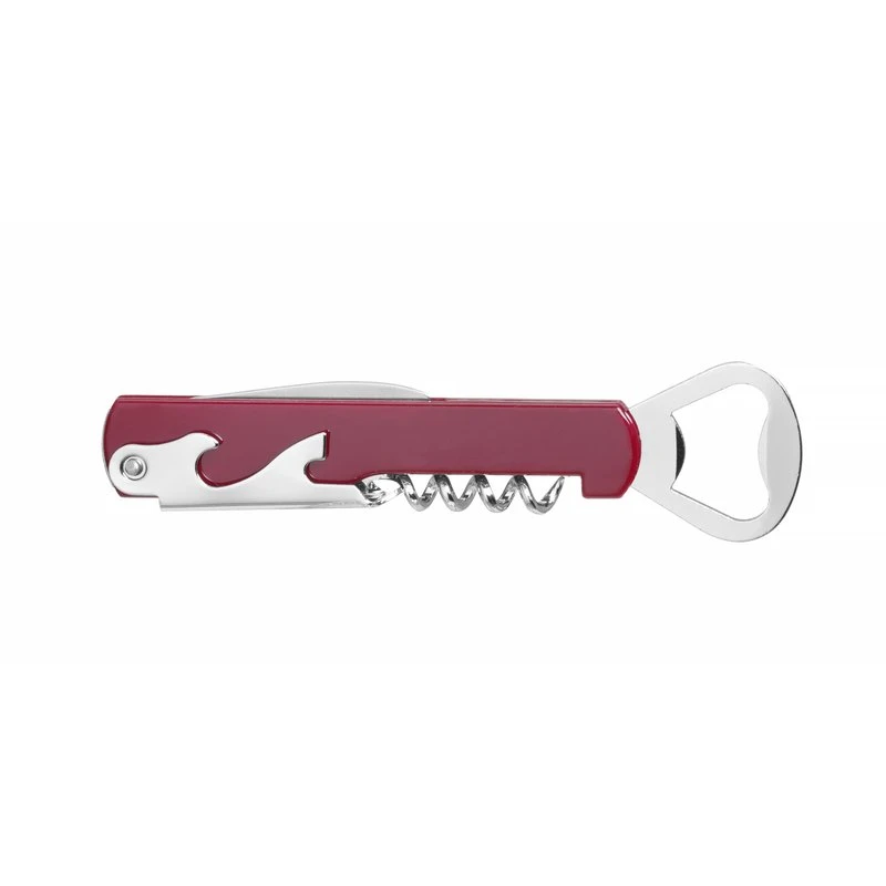Kellnermesser verchromt mit ABS-Griff 4 Funktionen 596807 by Hendi color Svart