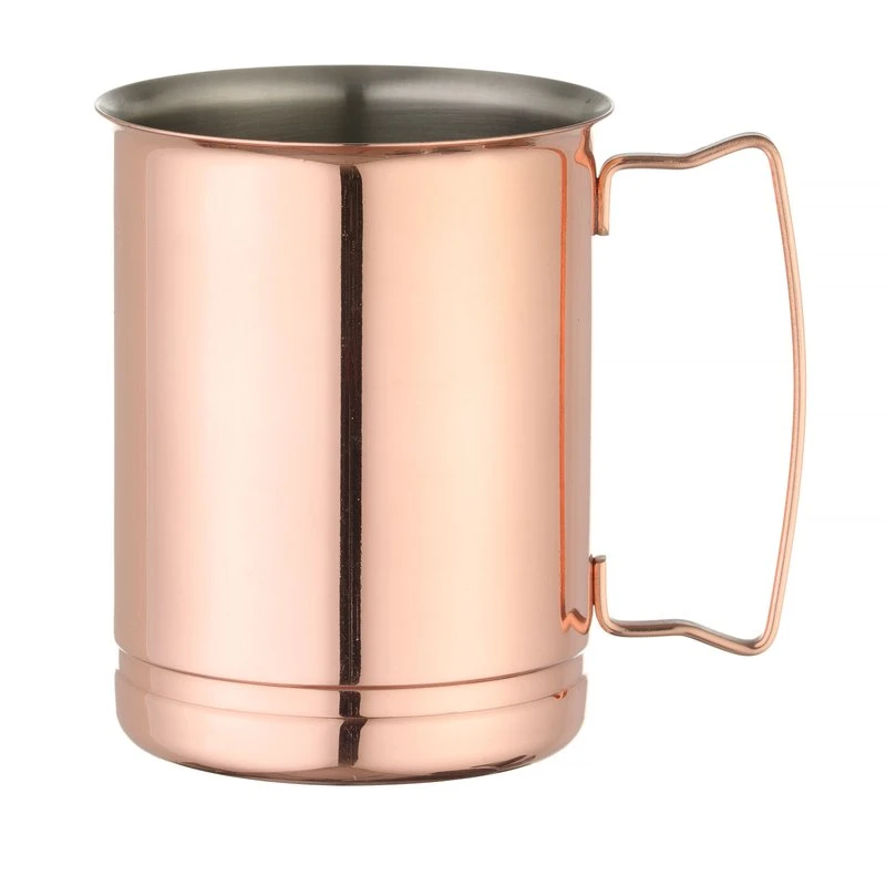 Moscow Mule Becher 0,4 l kupferbeschichtet 596982 by Hendi color Svart