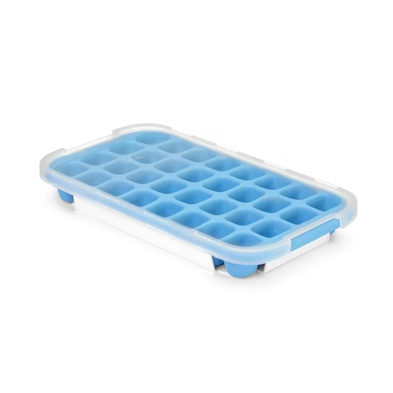 Eiswürfelform mit Deckel für 32 Eiswürfel 335x180 mm 679005 by Hendi color Svart