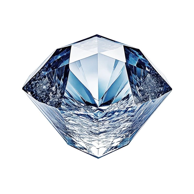 Eiswürfelform Edelsteinform Silikon 6 Stk. 679012 by Hendi color Svart