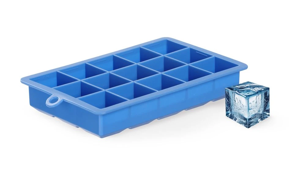 Eiswürfelform aus Silikon für 15 Eiswürfel 679043 by Hendi color Svart