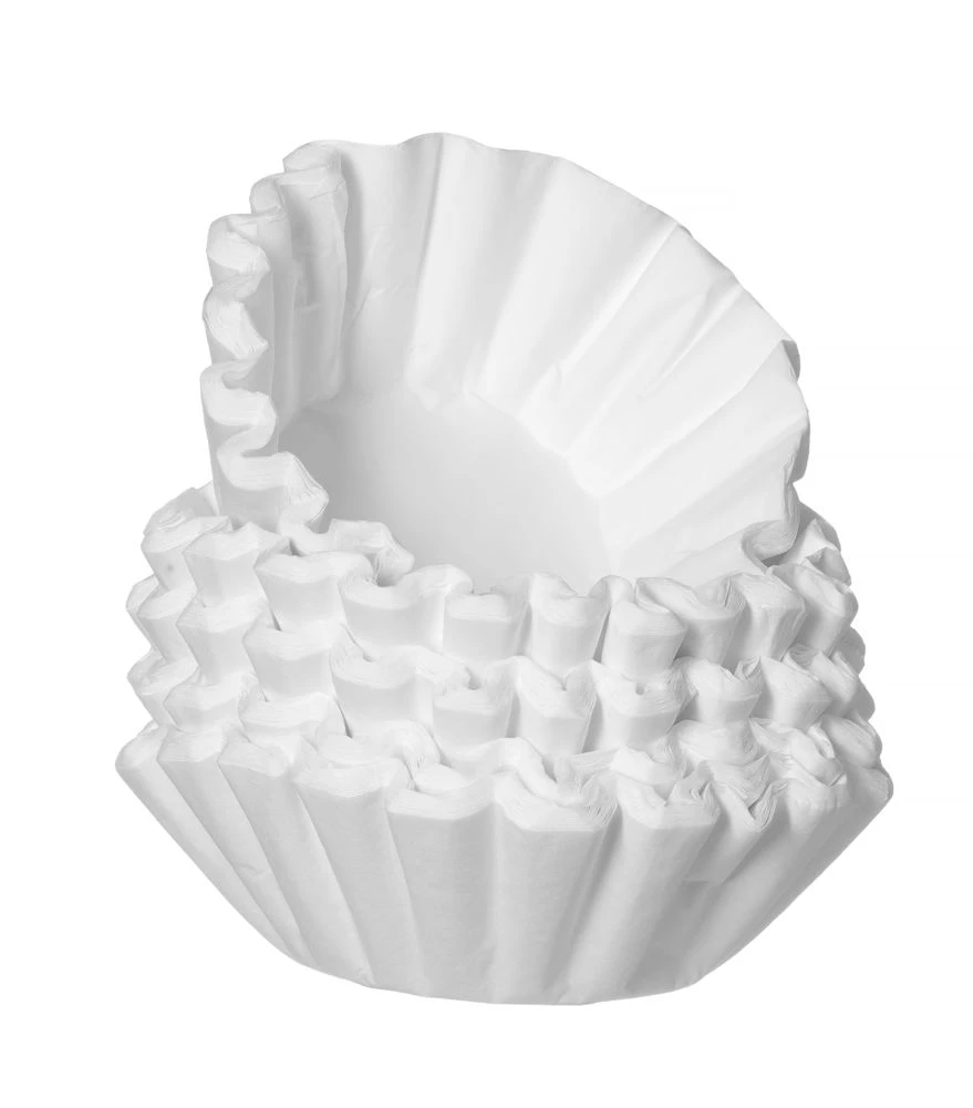 Korbfilter 250x70 mm Box mit 1000 Stück 208656 by Hendi color Svart