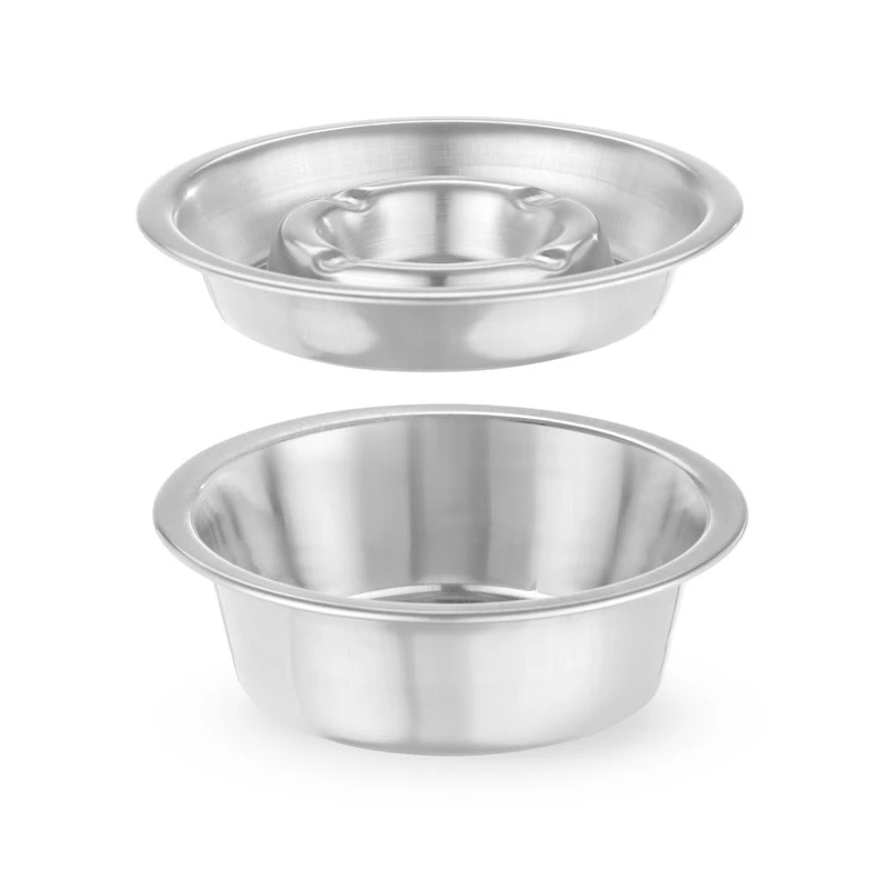 Aschenbecher mit Bodenschale Edelstahl 140x40 mm 440605 by Hendi color Svart