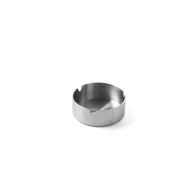 Stapelbarer Aschenbecher Edelstahl 80x30 mm 440803 by Hendi color Svart