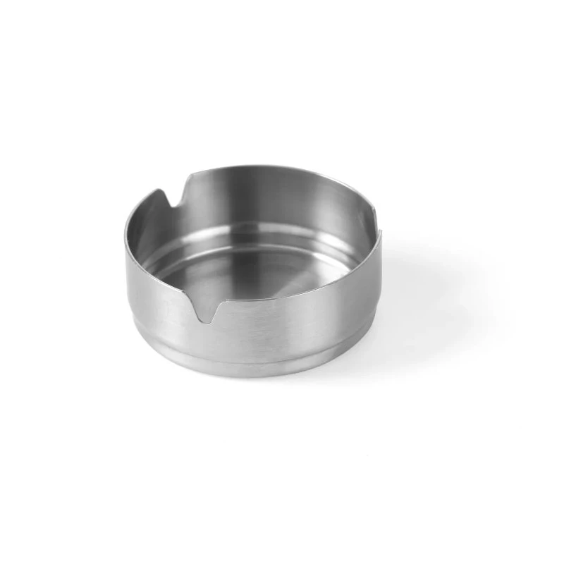 Aschenbecher aus Edelstahl 80x30 mm 440872 by Hendi color Svart
