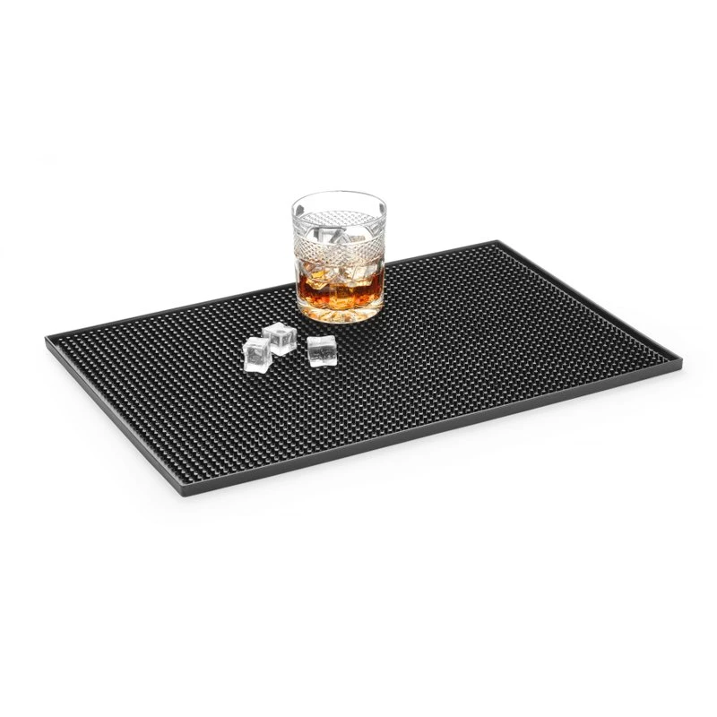 Barmatte 610x80x15 mm schwarzes Gummi 597965 by Hendi color Svart