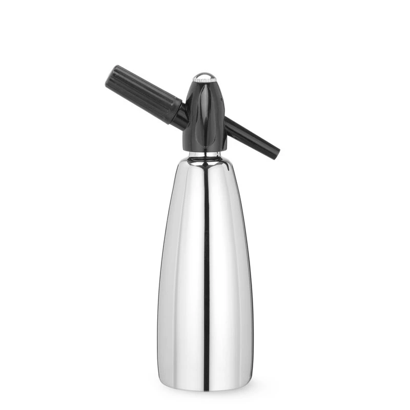 Sodasiphon Edelstahl 1 l ø100x(H)320 mm 588574 by Hendi color Svart