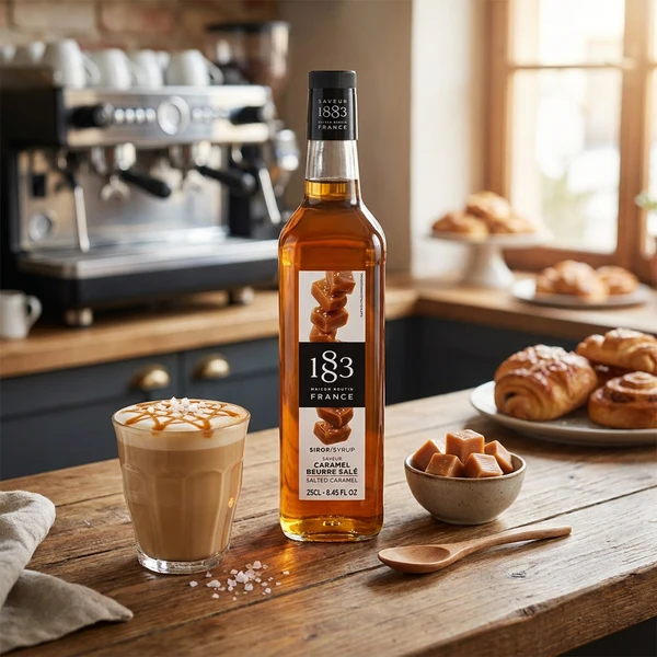 1883 Sirup Salted Caramel FL 25 17-4775 by 1883 color Svart