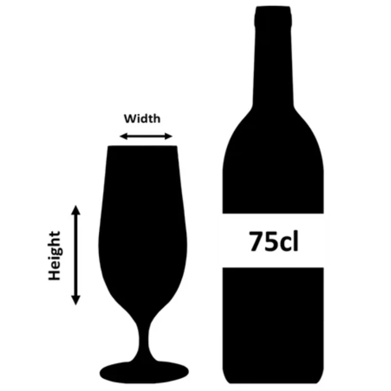 Urban Bar Ginza Diamond Cut Pilsnerglas - 46 cl UB4832 by Urban Bar color Svart