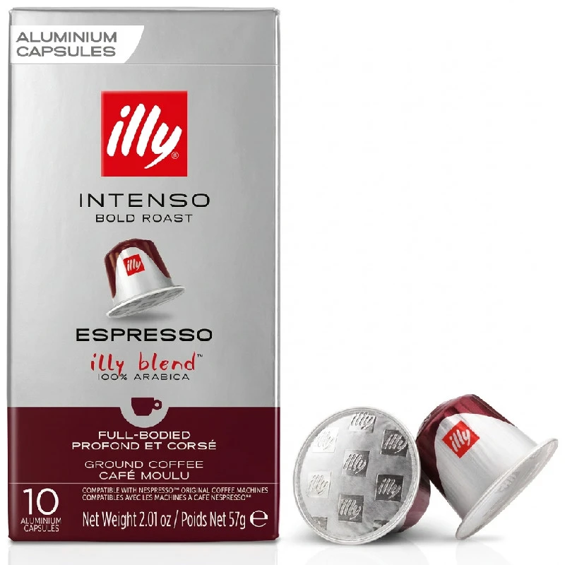 Illy Nespresso Intenso Kapseln 10 Stk. 2001413 by Illy color Svart