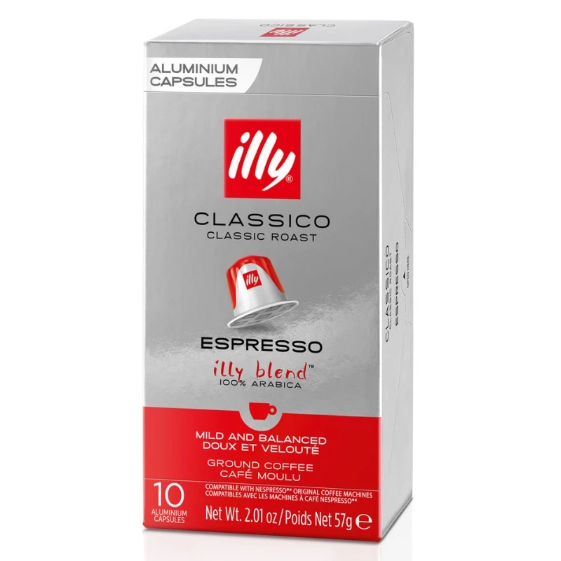Illy Nespresso Classico Kapseln 10 Stk. 2001403 by Illy color Svart