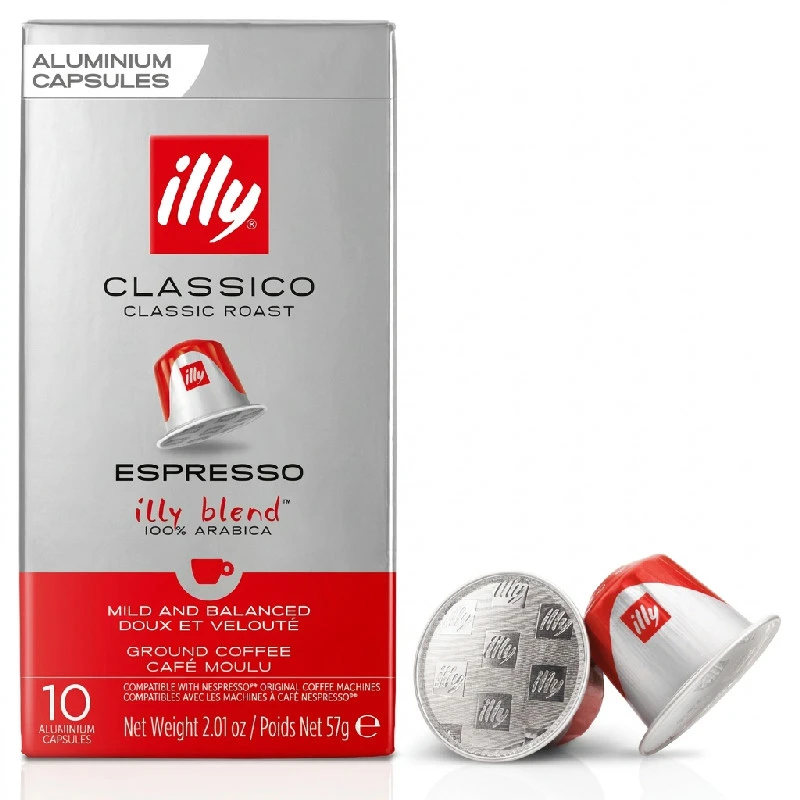 Illy Nespresso Classico Kapseln 10 Stk. 2001403 by Illy color Svart