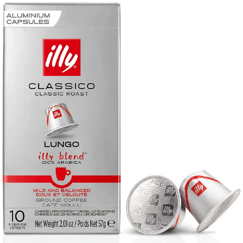 Illy Nespresso Classico Lungo Kapseln 10 Stk. 2001433 by Illy color Svart