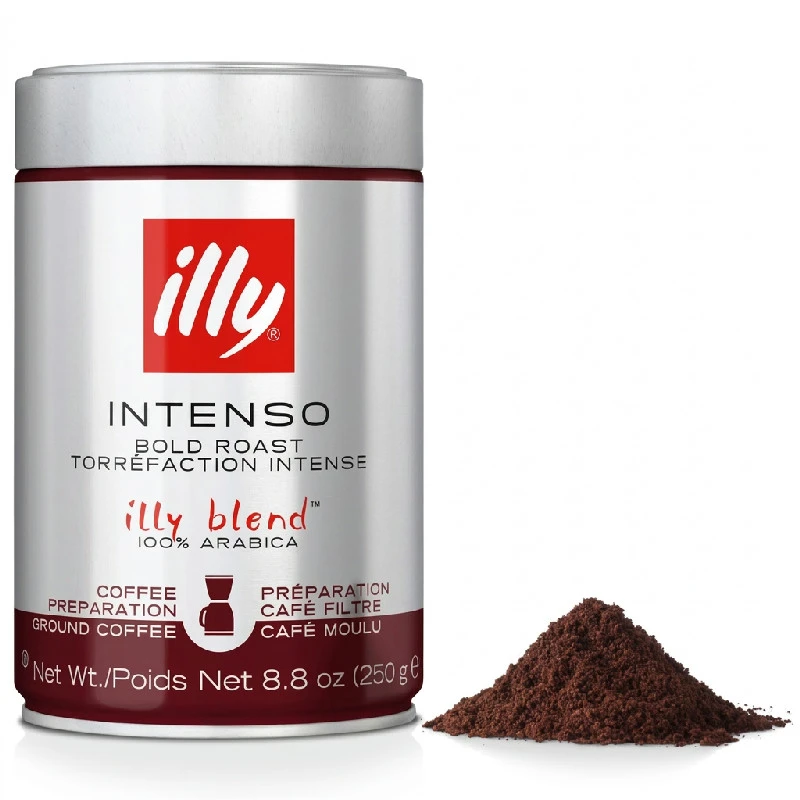 Illy Intenso Bold Roast Kaffeebohnen 250g 2000153 by Illy color Svart