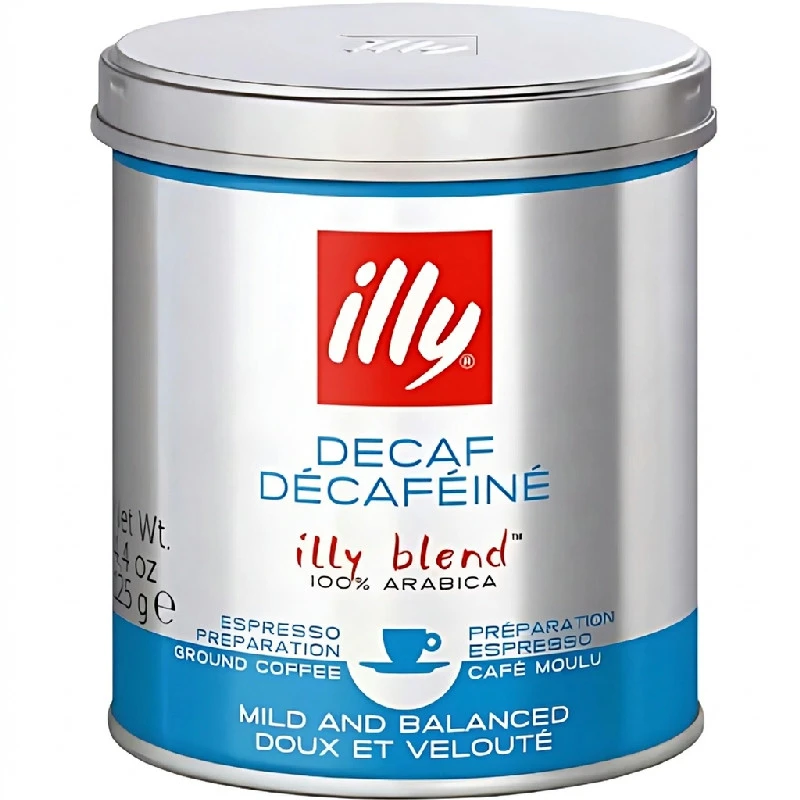 Illy Decaf Gemahlener Kaffee Entkoffeiniert 125g 2001193 by Illy color Svart