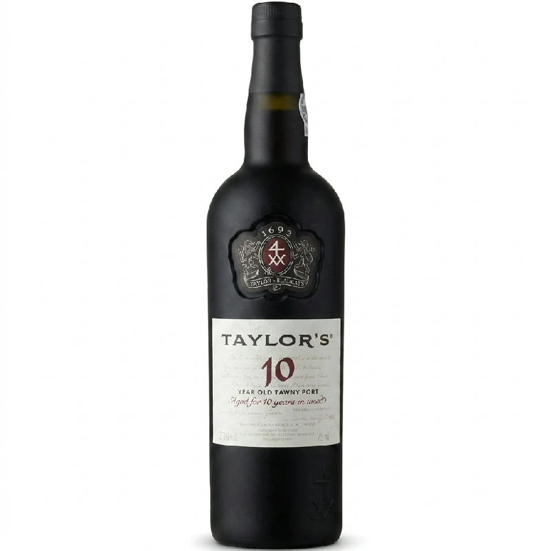 Taylor's 10 YO Tawny Port FL 75 40080 by TAYLORS color Svart