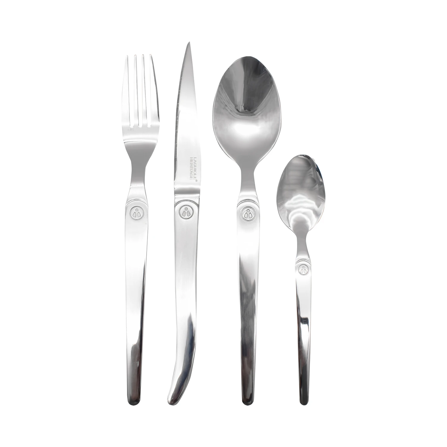 Laguiole Heritage Besteckset aus Edelstahl - 16-teilig 40271001 by Laguiole color Svart