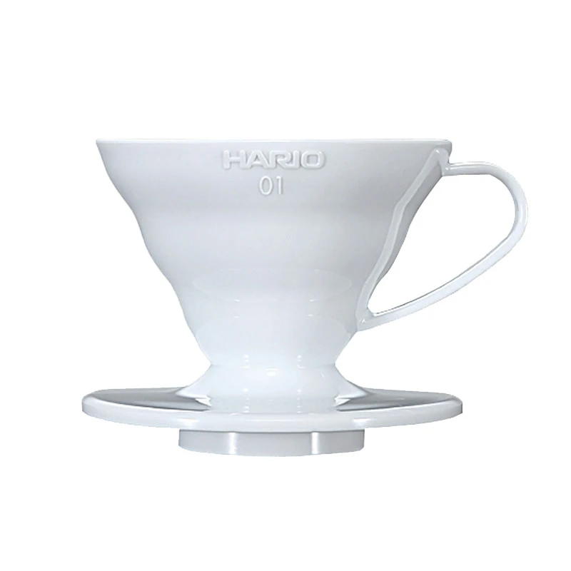 V60 Kunststoff 01 Dripper - Weiß VD-01W by Hario color Svart