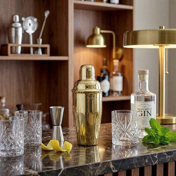 Bloomingville Cocktail-Shaker – Gold, 50 cl 97306999 by Bloomingville color Svart