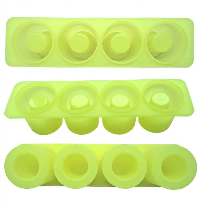 Barprofessional Eis-Shotglas Silikonform 6 cm YSSG064 by Barprofessional color Svart