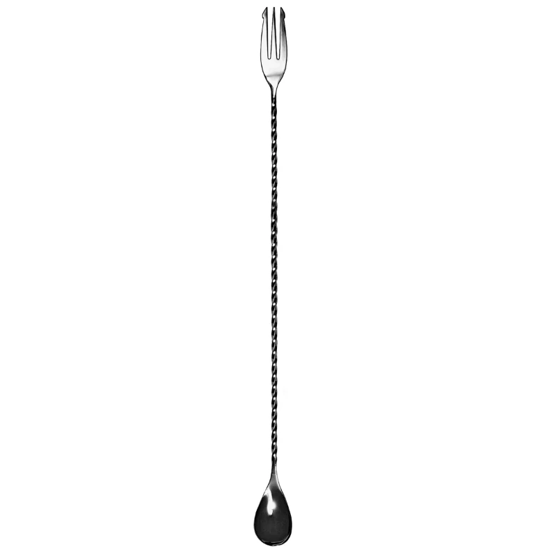 Barprofessional Barlöffel Trident 30 cm - Schwarz TPBL030 by Barprofessional color Svart