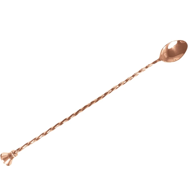 Barprofessional Barlöffel mit Stößel 30 cm - Kupfer MLCC030 by Barprofessional color Svart