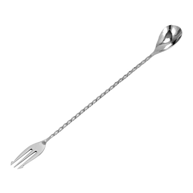 Barprofessional Barlöffel Trident 40 cm - Silber MBSJ001 by Barprofessional color Svart