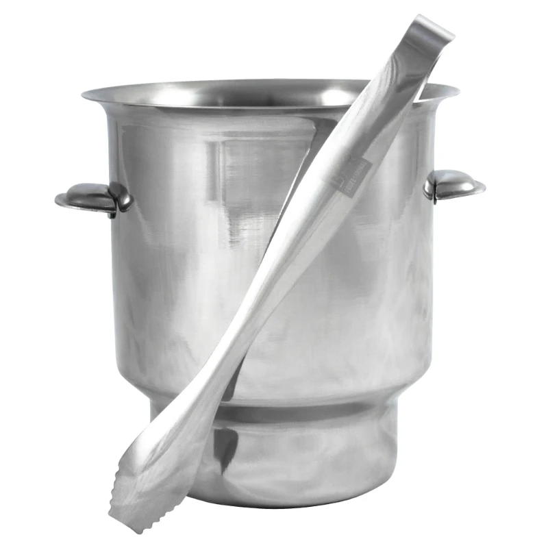 Barprofessional Mini-Eiseimer mit Zange ICBMI01 by Barprofessional color Svart