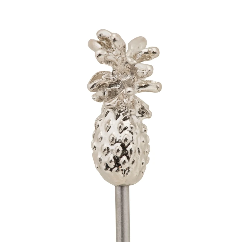 Barprofessional Cocktailspieße Pineapple Edelstahl - 6 Stück CPP0612 by Barprofessional color Svart