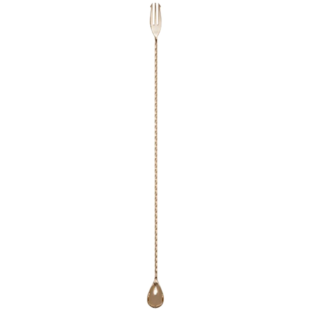 Barprofessional Barlöffel Trident 50 cm - Kupfer CKTG050 by Barprofessional color Svart
