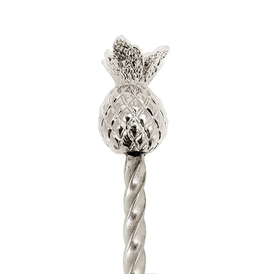 Barprofessional Barlöffel Ananas 33 cm – Silber BSPS033 by Barprofessional color Svart