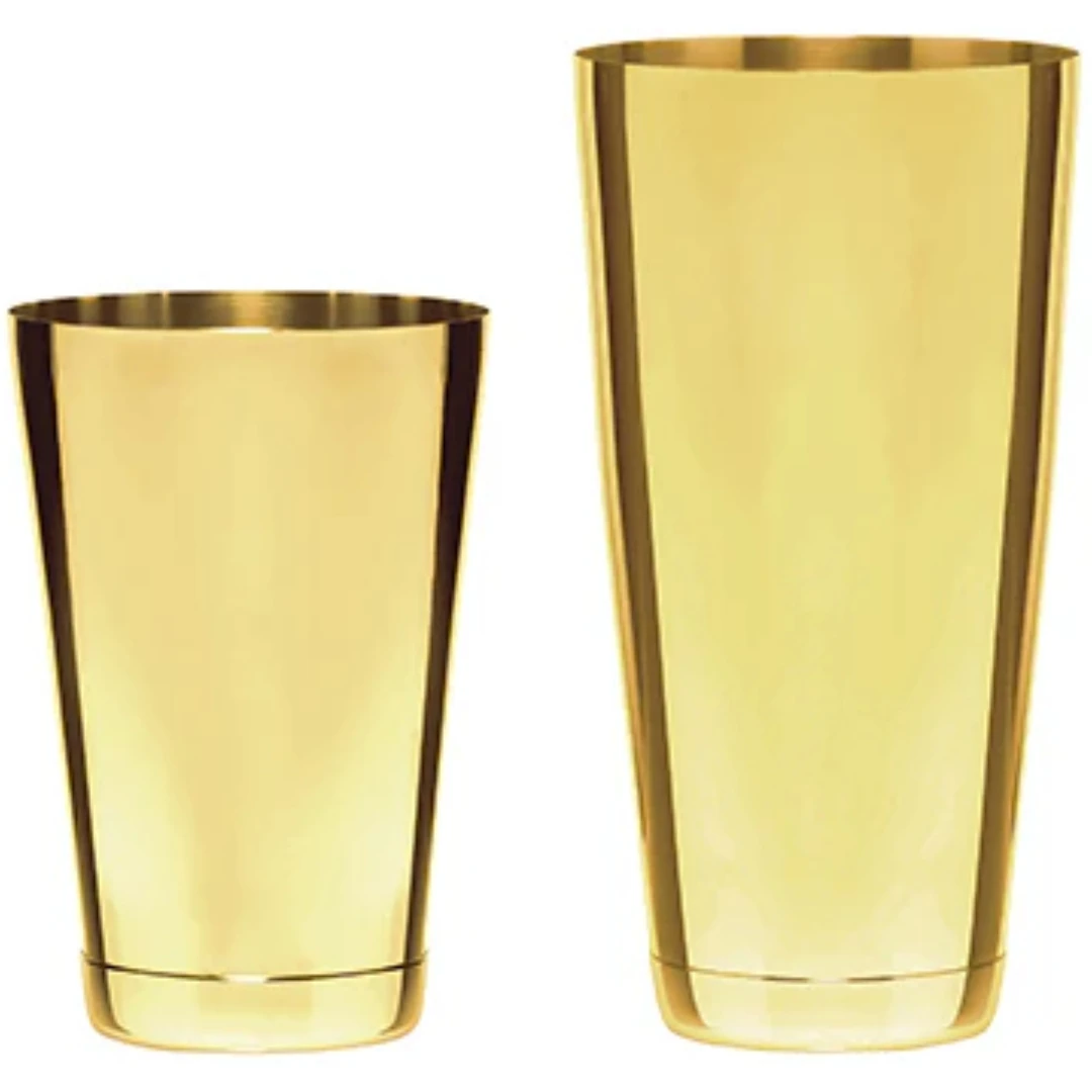 Barprofessional Boston Shaker Edelstahl 800 ml - Gold BSGOL02 by Barprofessional color Svart
