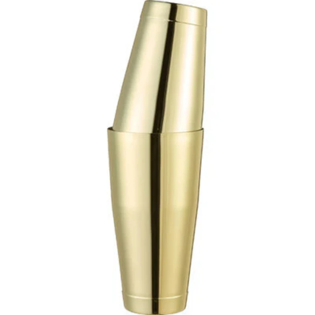 Barprofessional Boston Shaker Edelstahl 800 ml - Gold BSGOL02 by Barprofessional color Svart