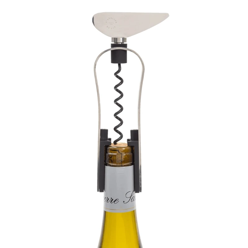 L'Atelier du Vin Chic Monsieur Korkenzieher 95244 by L'Atelier du Vin color Svart