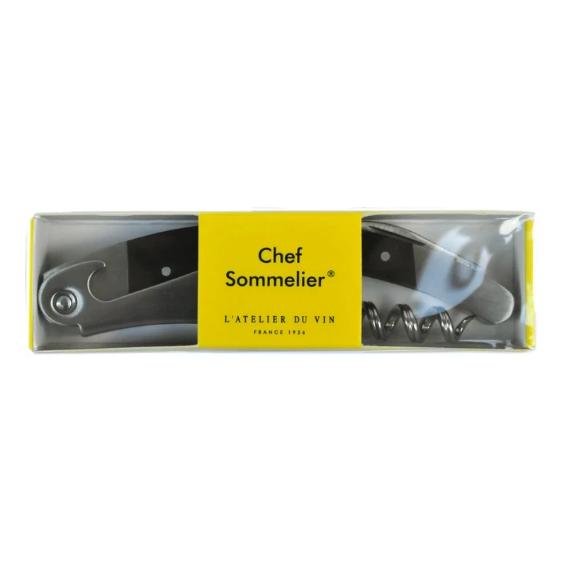 L'Atelier du Vin Chef Sommelier Kellnermesser 95015 by L'Atelier du Vin color Svart