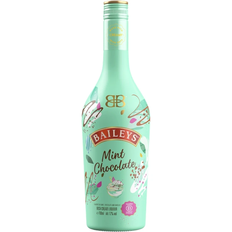 Baileys Mint Chocolate Likör 70 cl 63472 by BAILEYS color Svart