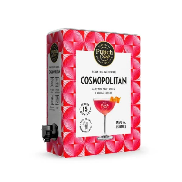 Punch Club Cosmopolitan Cocktail BiB 150 cl 1007317 by Punch Club color Svart