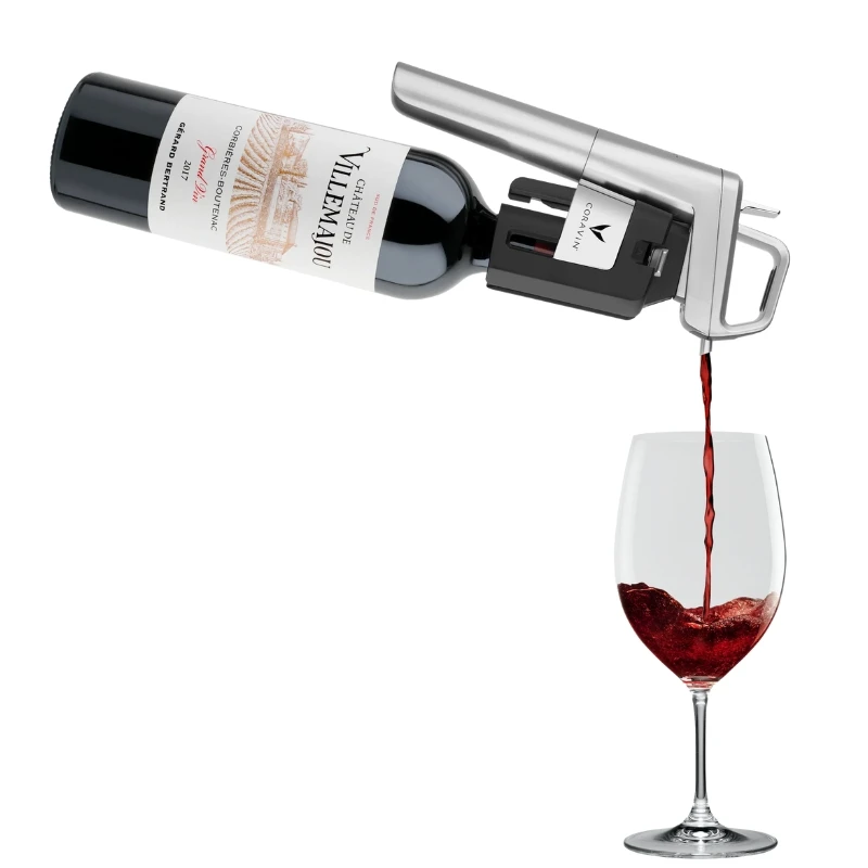 Coravin® Timeless Six+ Weinkonservierungssystem – Silbergrau 112331 by Coravin color Silvergrå