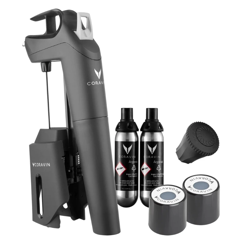 Coravin Timeless Three+ Weinkonservierungssystem - Schwarz 112324 by Coravin color Svart