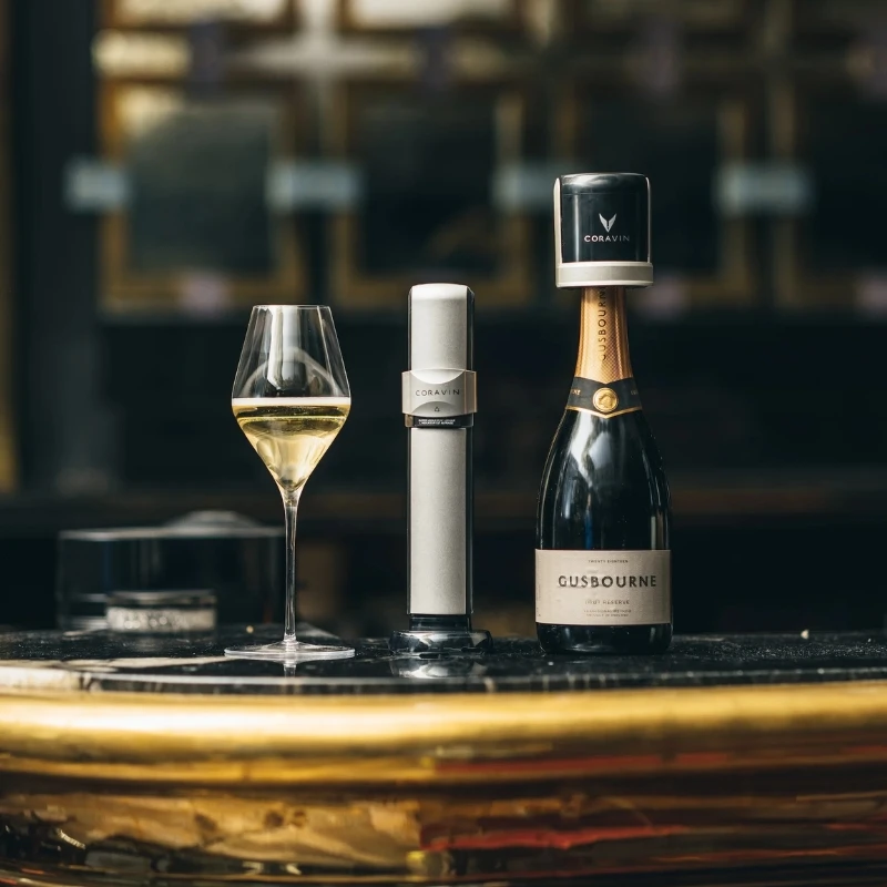 Coravin® Konservierungssystem für Schaumwein – Schwarz/Silber 112445 by Coravin color Svart
