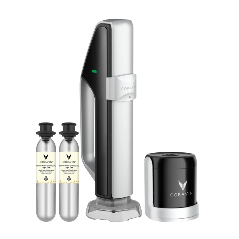 Coravin® Konservierungssystem für Schaumwein – Schwarz/Silber 112445 by Coravin color Svart