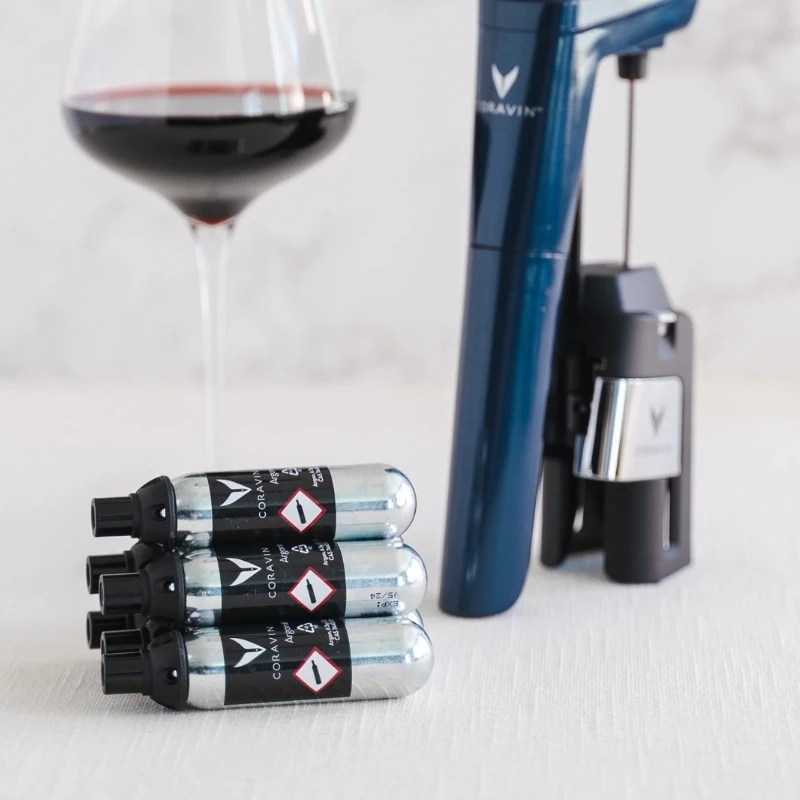 Coravin® Pure™ Argon-Patronen – 6er-Pack 410006 by Coravin color Svart