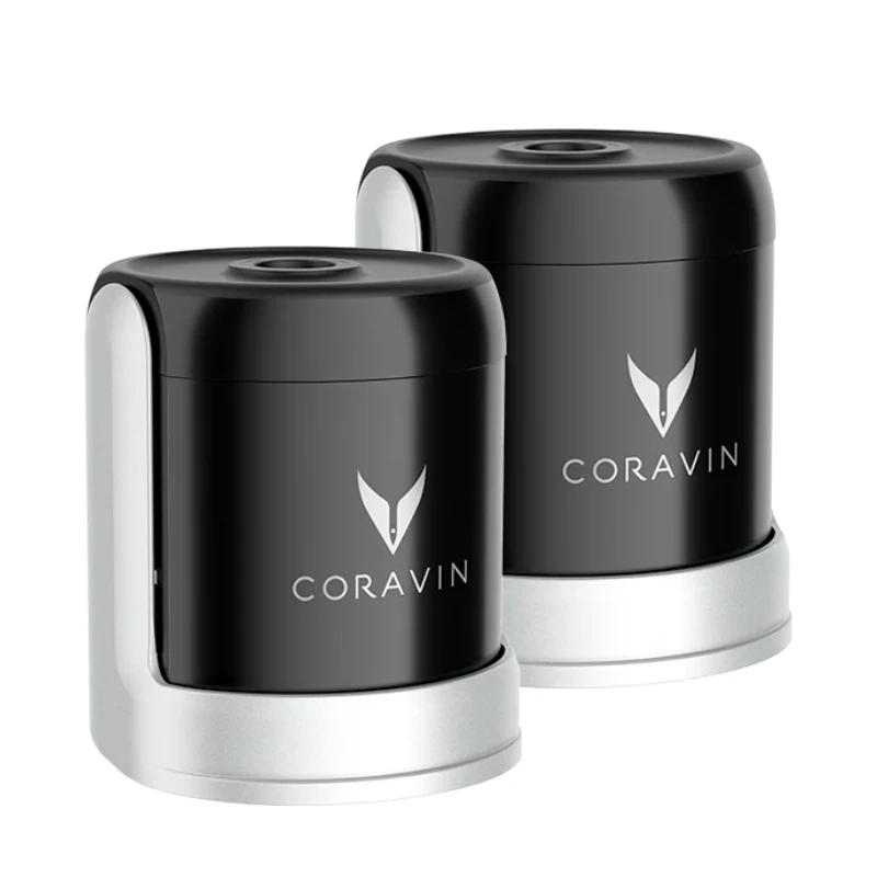 Coravin® Verschlüsse für Schaumwein – 2 Stück 802076 by Coravin color Svart