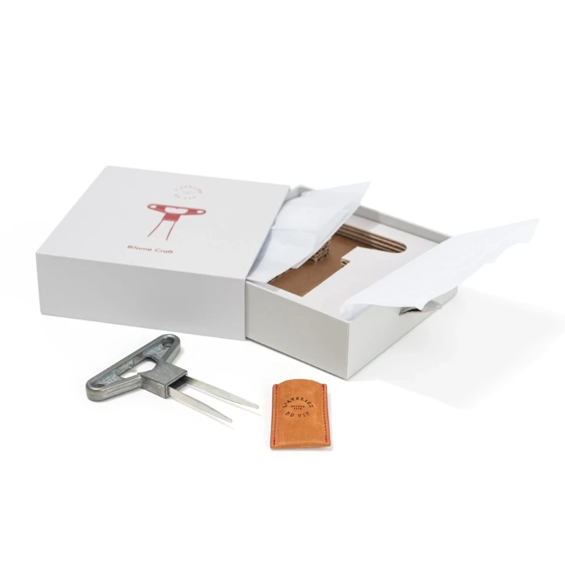 Bilame Craft Federzungen-Korkenzieher 95265 by L'Atelier du Vin color Svart