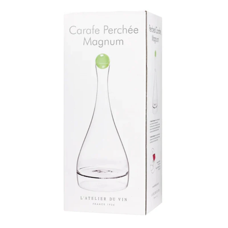 Carafe Perchée Magnum Weinkaraffe 95505 by L'Atelier du Vin color Svart